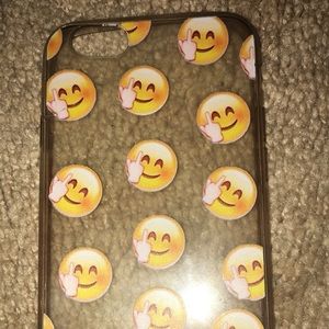 emoji middle finger iphone 6/6s case